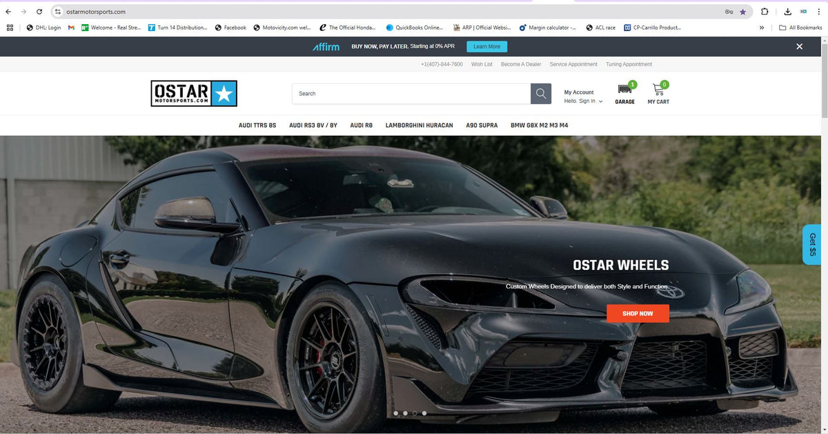 Ostar Motorsports logo
