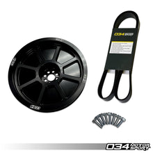 Load image into Gallery viewer, 034Motorsport 3.0 TFSI Supercharger 207mm Crank Pulley Upgrade, B8/B8.5 Audi S4/S5/Q5/SQ5 &amp; C7 Audi A6/A7