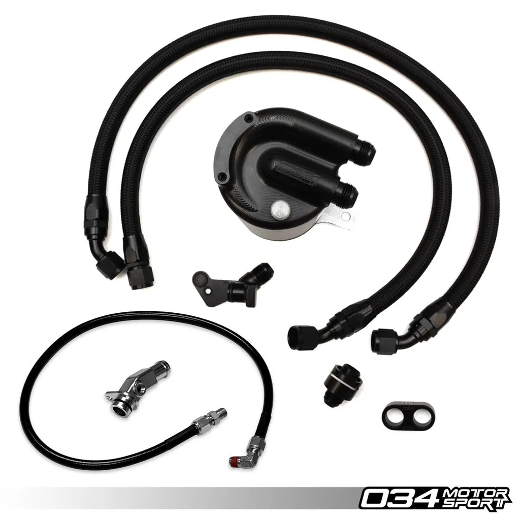 034Motorsport Billet Catch Can Kit, 8V Audi A3 & MkVII Volkswagen GTI