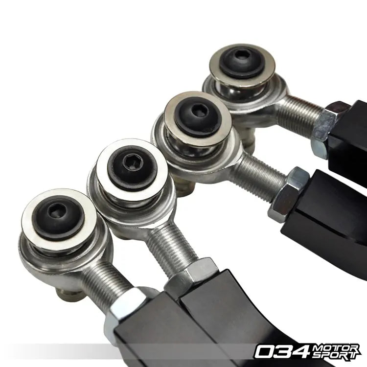 034Motorsport Density Line Adjustable Upper Control Arm Kit, Track Spec, B8/B8.5 Audi A4/S4/RS4, A5/S5/RS5, Q5/SQ5, C7/C7.5 A6/S6/RS6, A7/S7/RS7, & 95B Porsche Macan