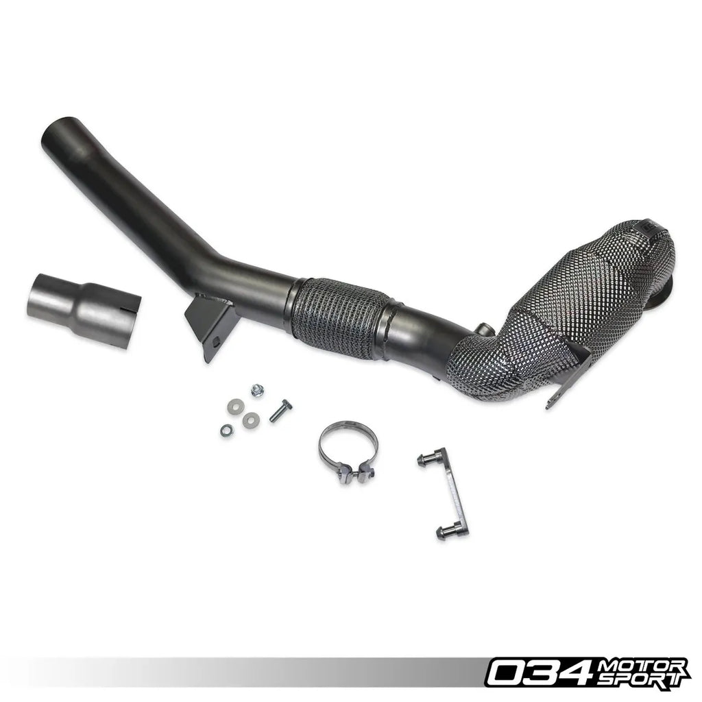 034Motorsport Stainless Steel Racing Downpipe for Mk8 GTI