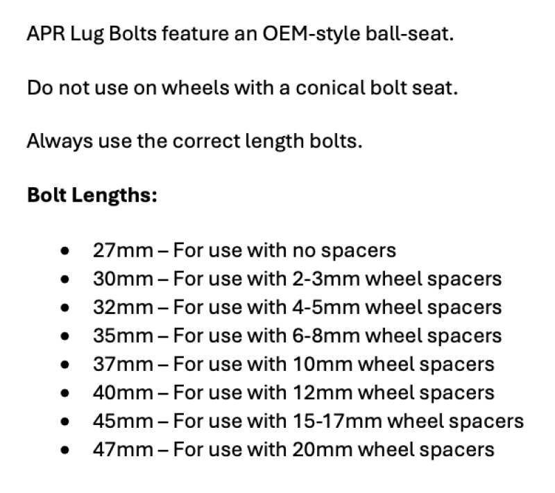 Installation Instructions