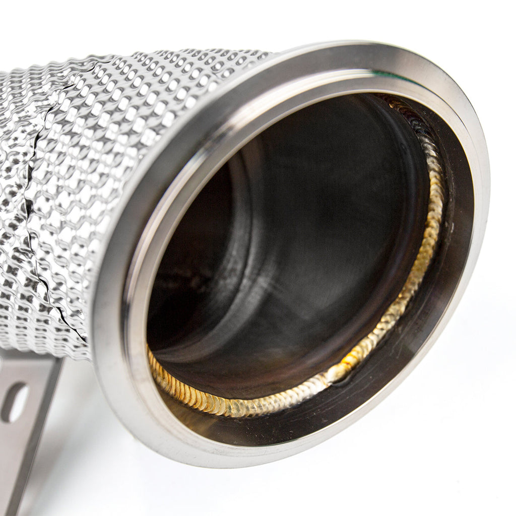 Stock Catless 102mm Turbo Outlet Downpipe For RS3 8V 8Y/TTRS 8S