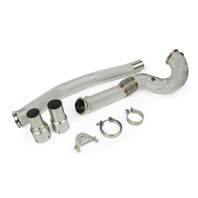 JDY 4" Catless Downpipe for Gen4 MQB Golf 8 GTI/R A3/S3 8Y