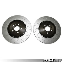 Load image into Gallery viewer, 034Motorsport 2-Piece Floating Rear Brake Rotor Upgrade Kit for G8X BMW M2/M3/M4