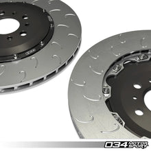 Load image into Gallery viewer, 034Motorsport 2-Piece Floating Rear Brake Rotor Upgrade Kit for G8X BMW M2/M3/M4