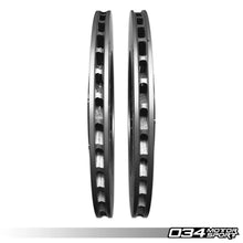 Load image into Gallery viewer, 034Motorsport 2-Piece Floating Rear Brake Rotor Upgrade Kit for G8X BMW M2/M3/M4