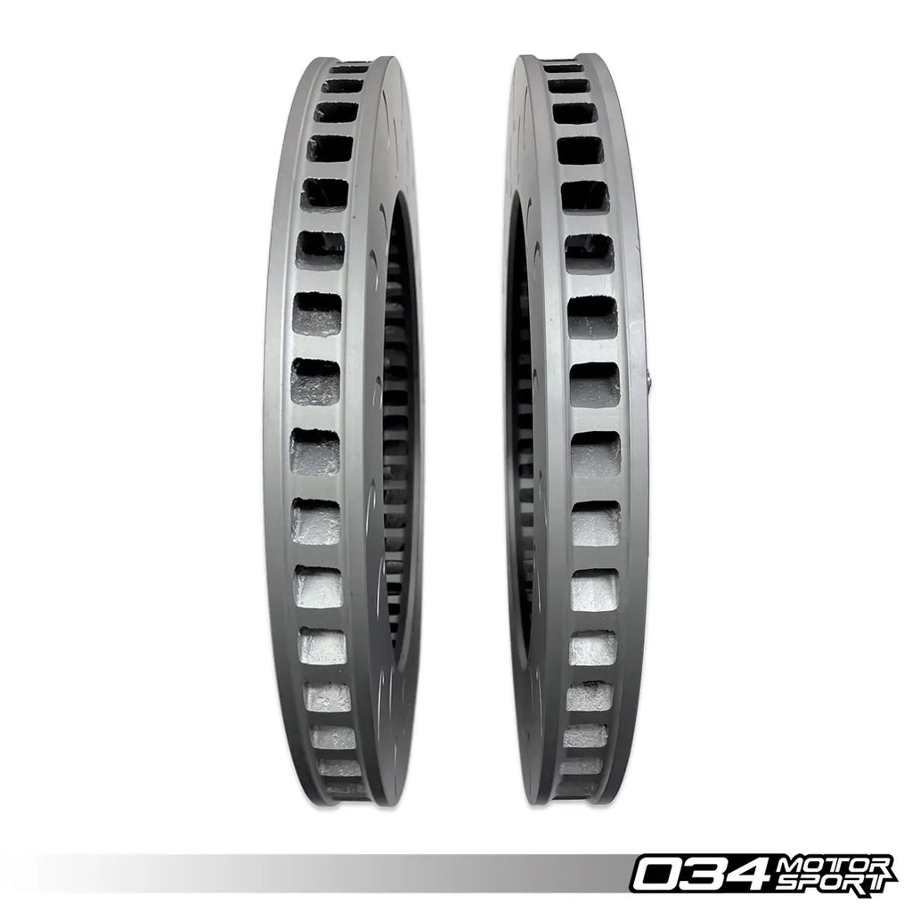 034Motorsport 2-Piece Floating Rear Brake Rotor Upgrade Kit, Gen 1 & Gen 1.5 Audi R8 (4.2 V8 & 5.2 V10)