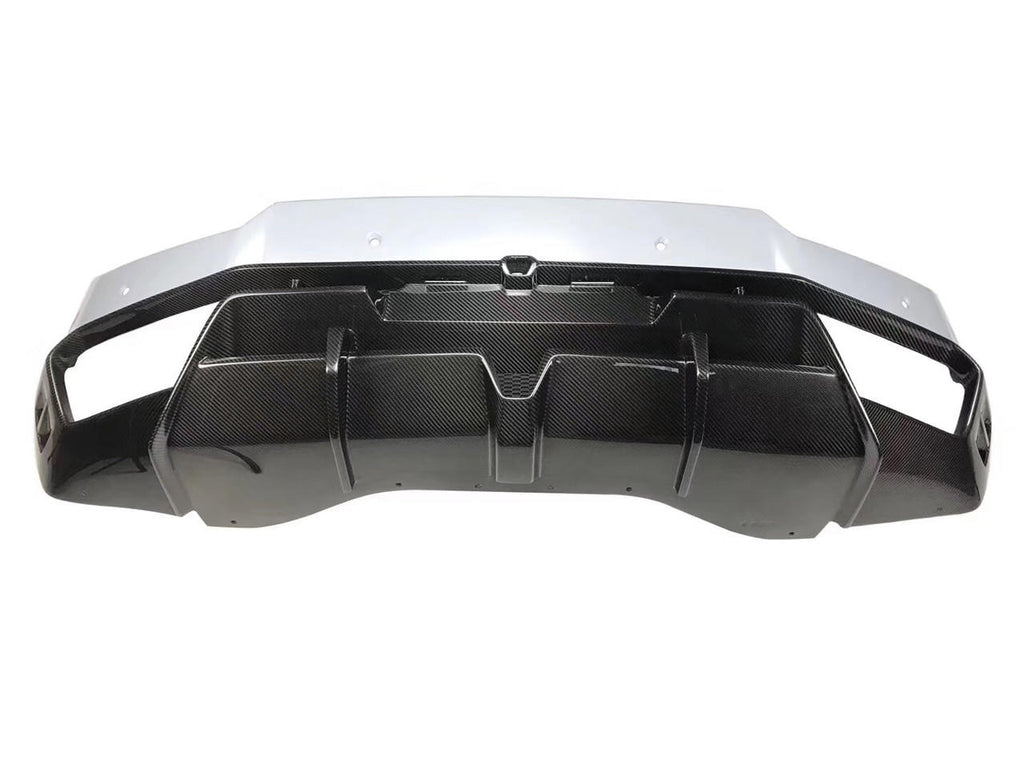 Lamborghini Carbon Fiber - GT Style Rear Bumper With Rear Diffuser