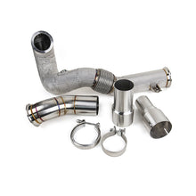 Load image into Gallery viewer, JDY 4" Catless Downpipe for 2.0TSI MQB Golf 7/7.5 GTI/R A3/S3 Leon