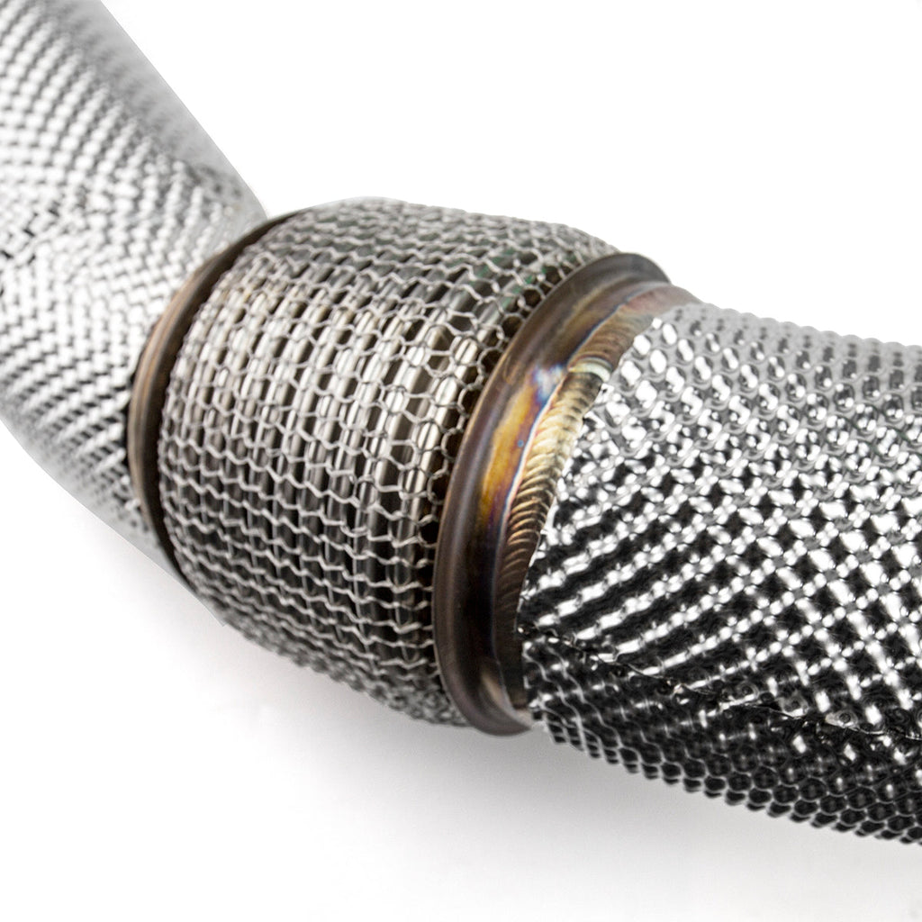 Stock Catless 102mm Turbo Outlet Downpipe For RS3 8V 8Y/TTRS 8S