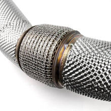 Load image into Gallery viewer, Stock Catless 102mm Turbo Outlet Downpipe For RS3 8V 8Y/TTRS 8S