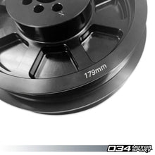 Load image into Gallery viewer, 034Motorsport 3.0 TFSI Supercharger 179mm Crank Pulley Upgrade, B8/B8.5 Audi S4/S5/Q5/SQ5 &amp; C7 Audi A6/A7