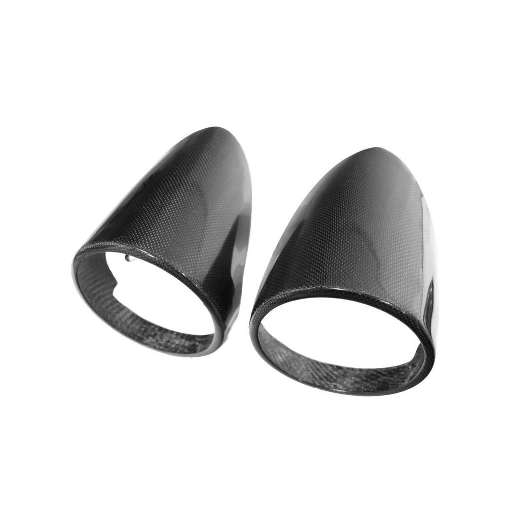 Carbon Fiber Rear Tailight Covers - Ferrari 458 Italia/Spider