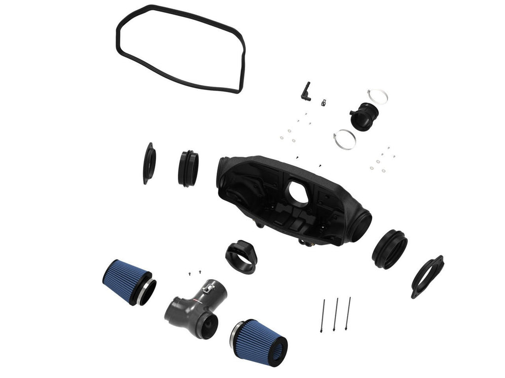 aFe Chevrolet Corvette C8 Track Series Carbon Fiber Cold Air Intake System (2020+)