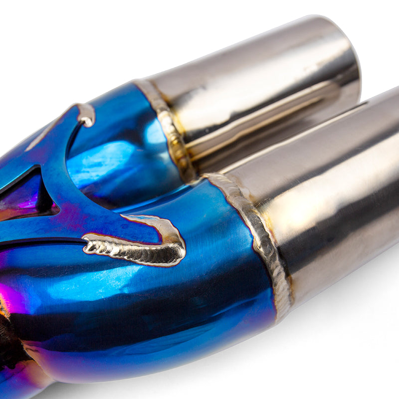 JDY 2.5T RS3/TTRS 8V/8S Racing Titanium Exhaust - Catback|JDY Performance