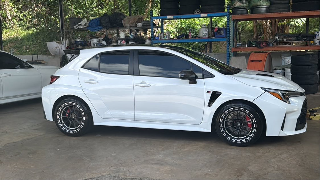 Ostar 18x9.5 Drag Pack Wheels for 2022+ Toyota GR Corolla | Forged T606