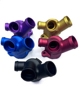 Load image into Gallery viewer, Stav Built DAZA DNWA RS3 TTRS Billet Coolant Flange with 1/8NPT port