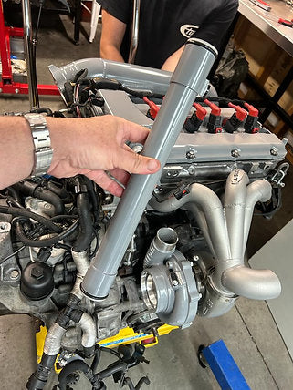 Stav Built VR6 24v coolant pipe