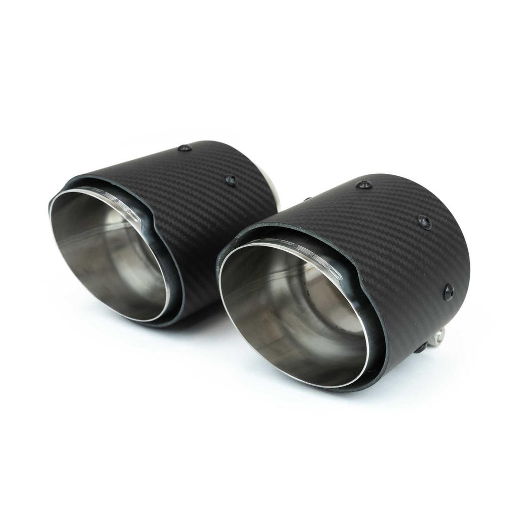 Fabspeed Porsche 718 GT4 / GTS / Spyder Deluxe Exhaust Tips (2020+)