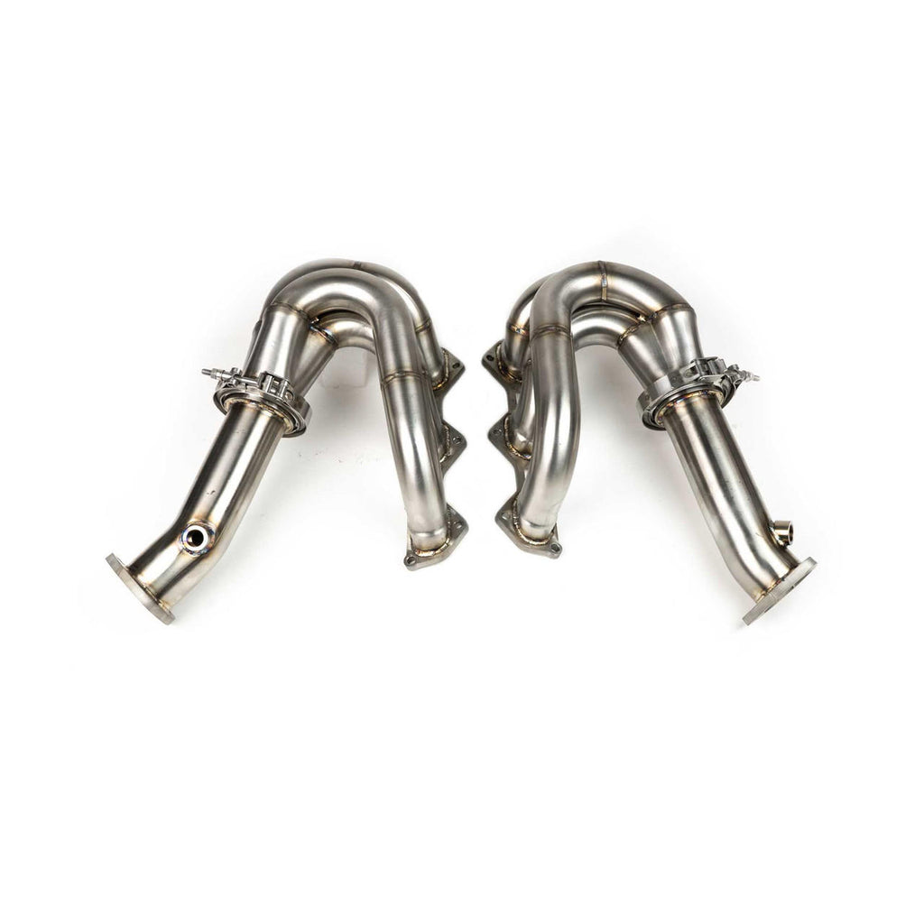 Fabspeed Porsche 718 GT4 / GTS / Spyder RENNKRAFT™ Modular Street and Racing Headers with HJS Catalytic Converters (2020+)