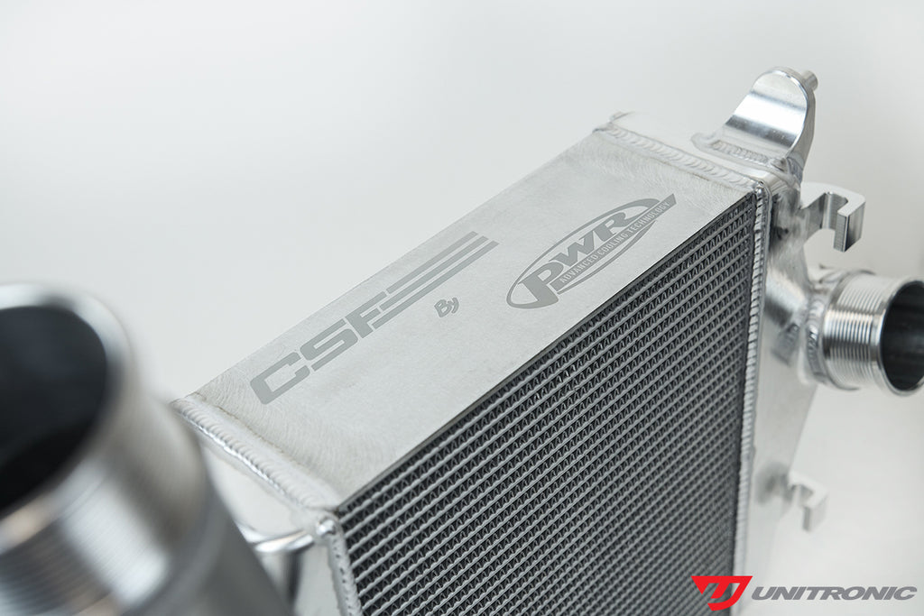 CSF Intercooler Upgrade for 4M SQ7/8 RAW Aluminum