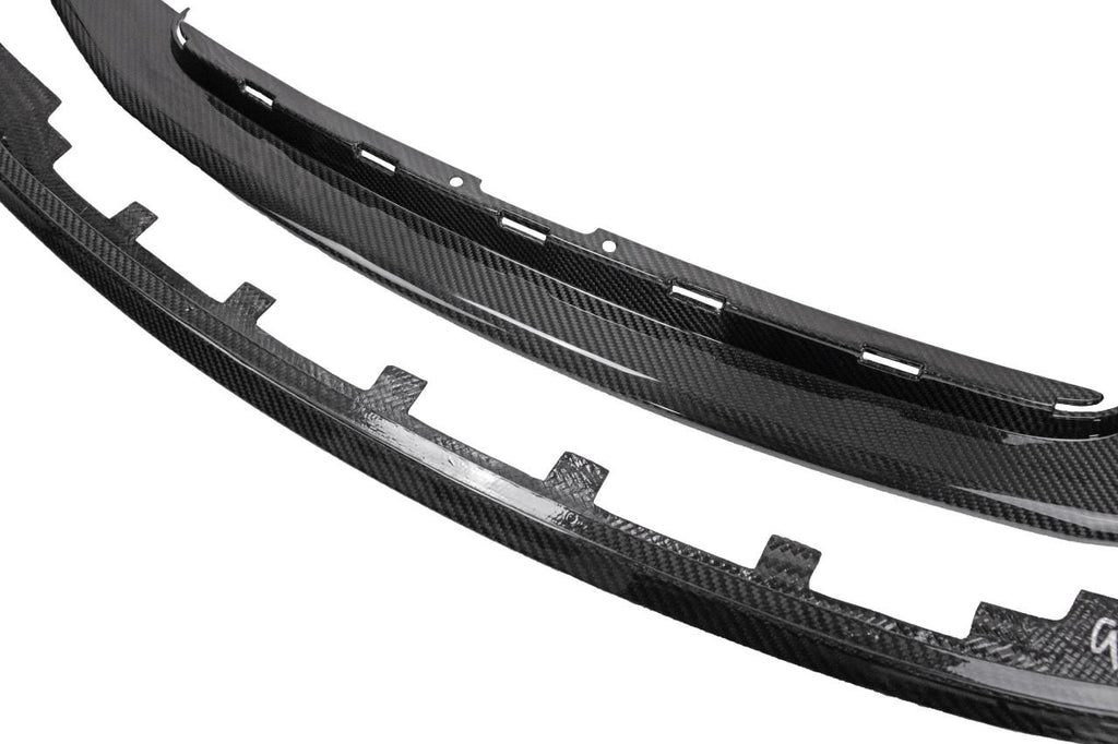 Carbon Fiber 2 Piece Front Bumper Splitter - Porsche 991.2