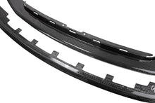 Load image into Gallery viewer, Carbon Fiber 2 Piece Front Bumper Splitter - Porsche 991.2