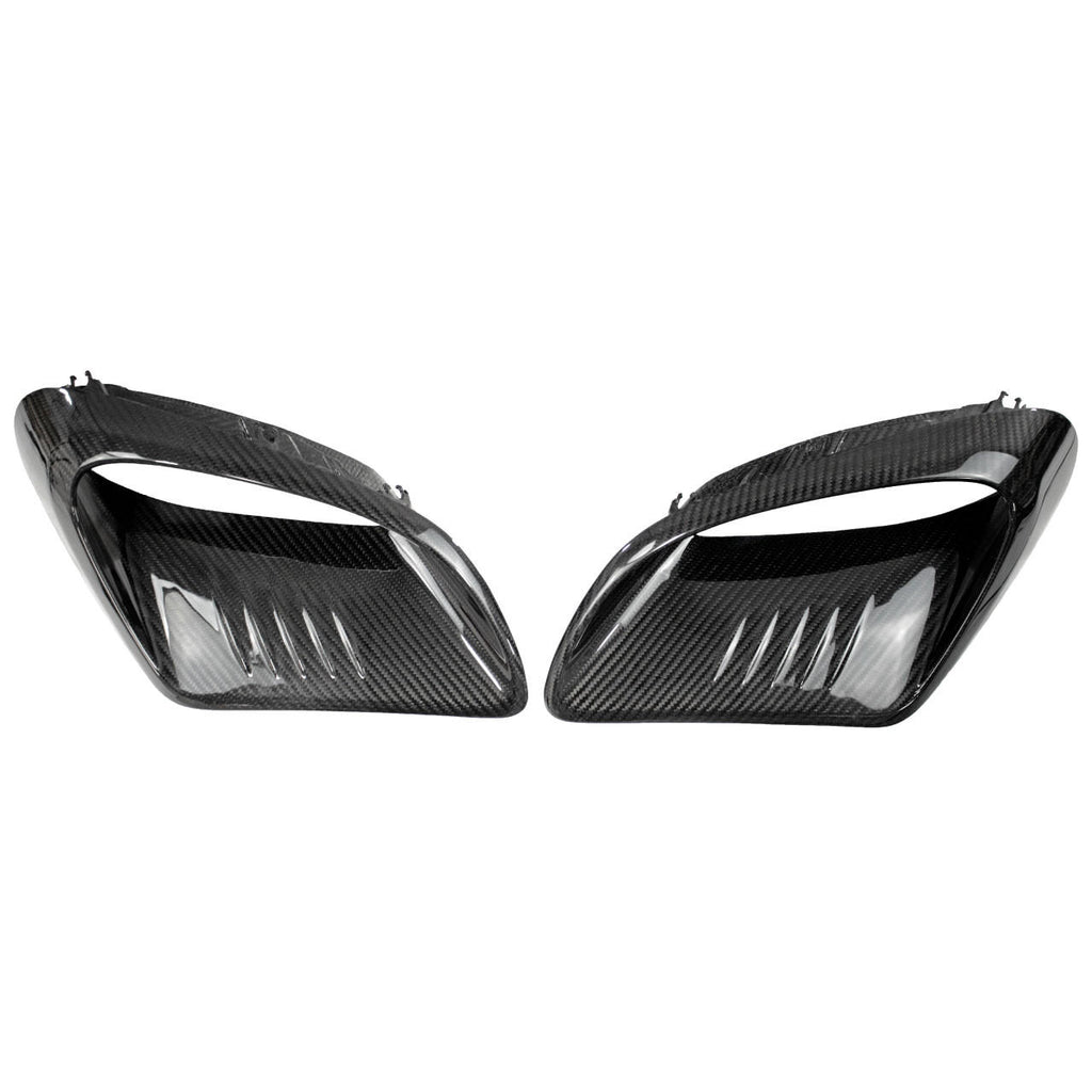 Carbon Fiber Turbo Side Air Intakes - Porsche 991.2  Turbo S