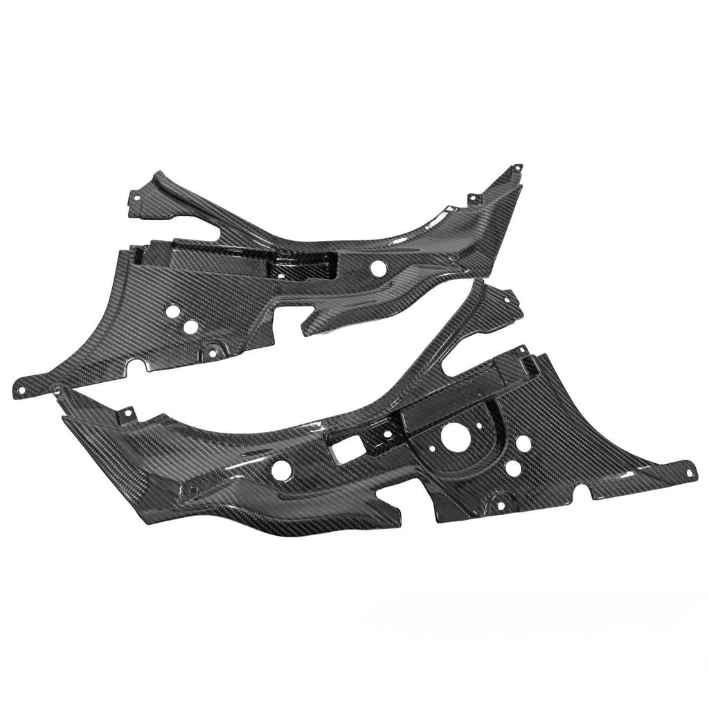 Carbon Fiber Front Bonnet/Trunk Trim Kit Aventador Lamborghini