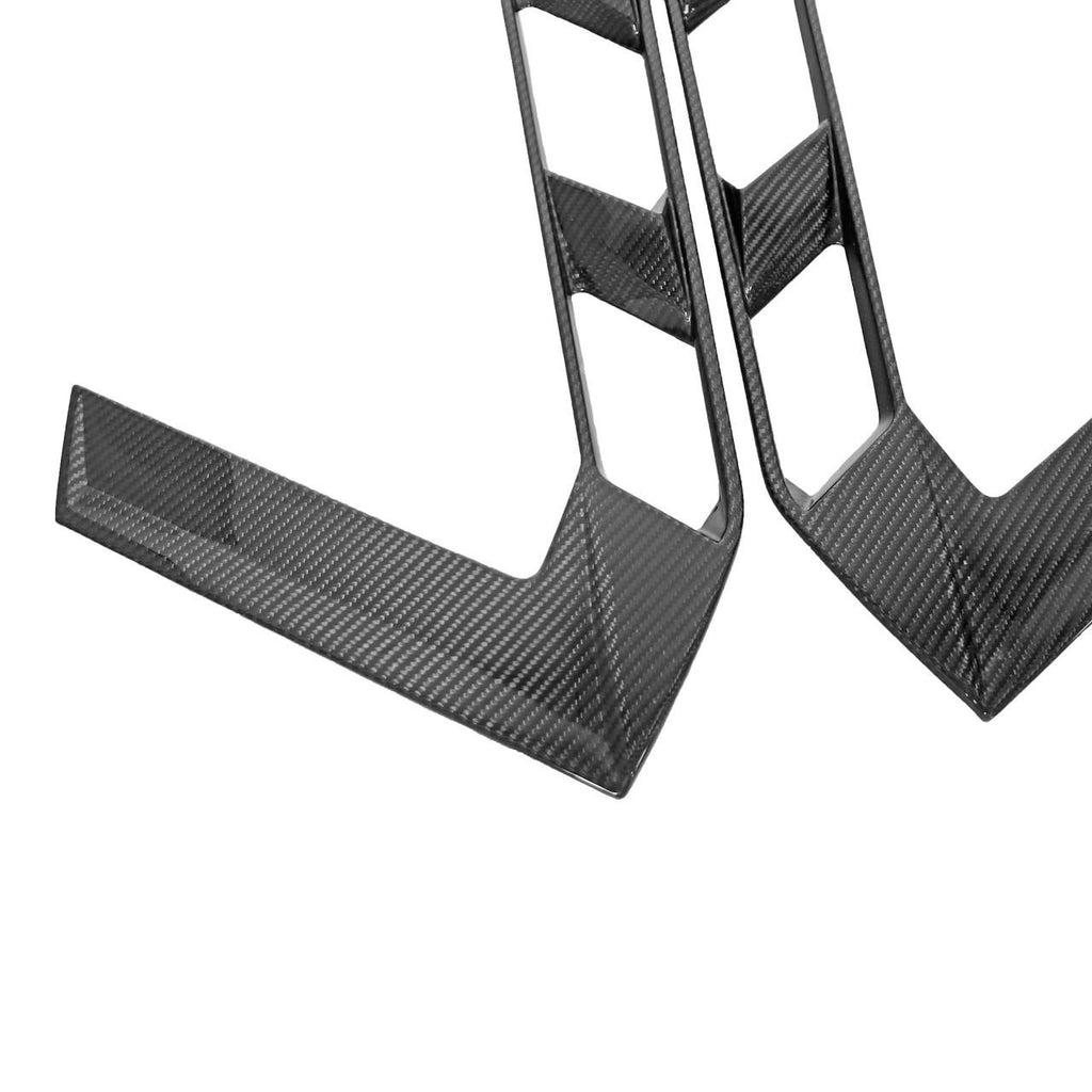 Carbon Fiber Rear Hatch 4 Piece Set - C8 Corvette