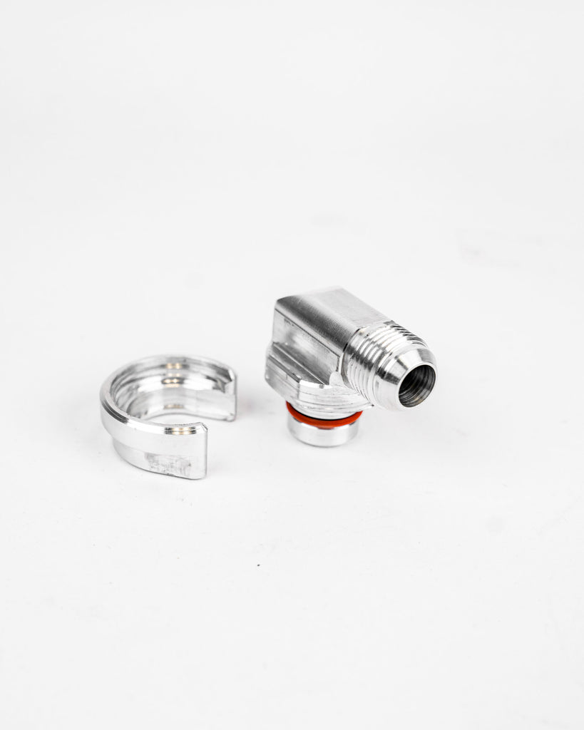 KLM Race A90/A91 Billet Catch Can Kit w/ Fittings and Bracket