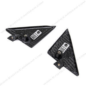Carbon Fiber Outer Door Triangle Trim  -  Ferrari 458 Spider/Coupe