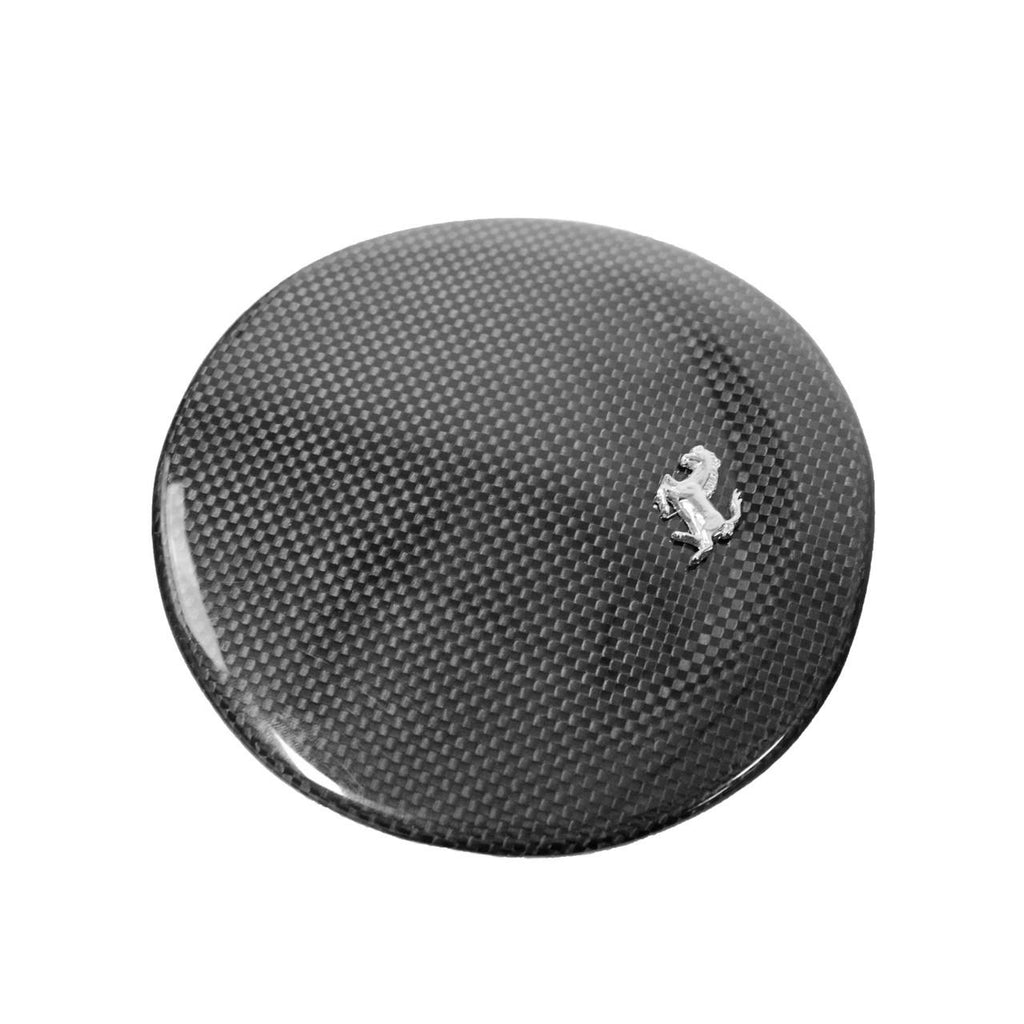 Carbon Fiber Fuel Door/Petrol Cover with Cavallino - Ferrari 360