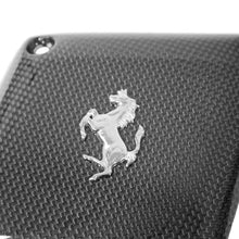 Load image into Gallery viewer, Carbon Fiber Engine Intake Compensation Panel Cover with Cavallino - Ferrari 360
