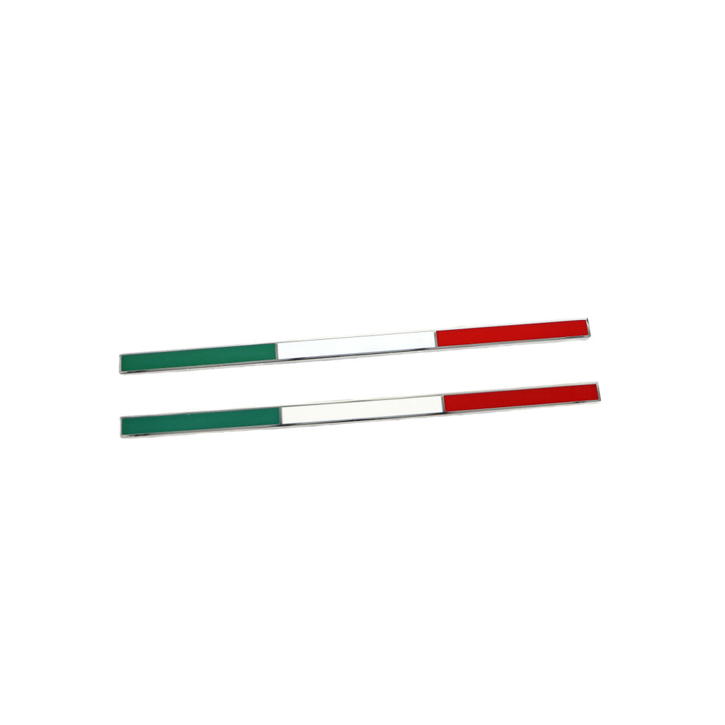 Carbon Fiber Small Ferrari Replica Italian Flag Emblem 812 Superfast Ferrari