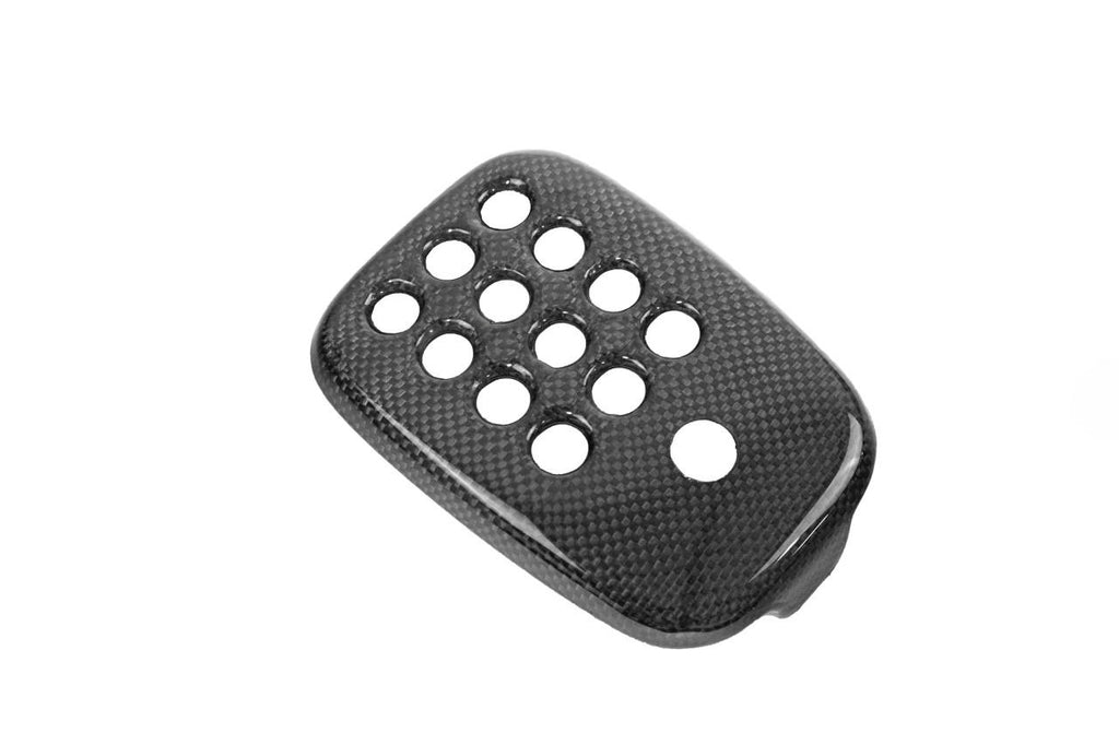 Carbon Fiber Rear Fog Light Cover w/Reverse Camera Cut Out - Ferrari 488 GTB/Spider