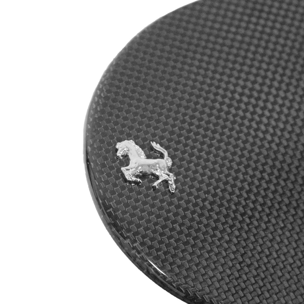 Carbon Fiber Petrol/Fuel Door With Cavallino - Ferrari 488 Pista