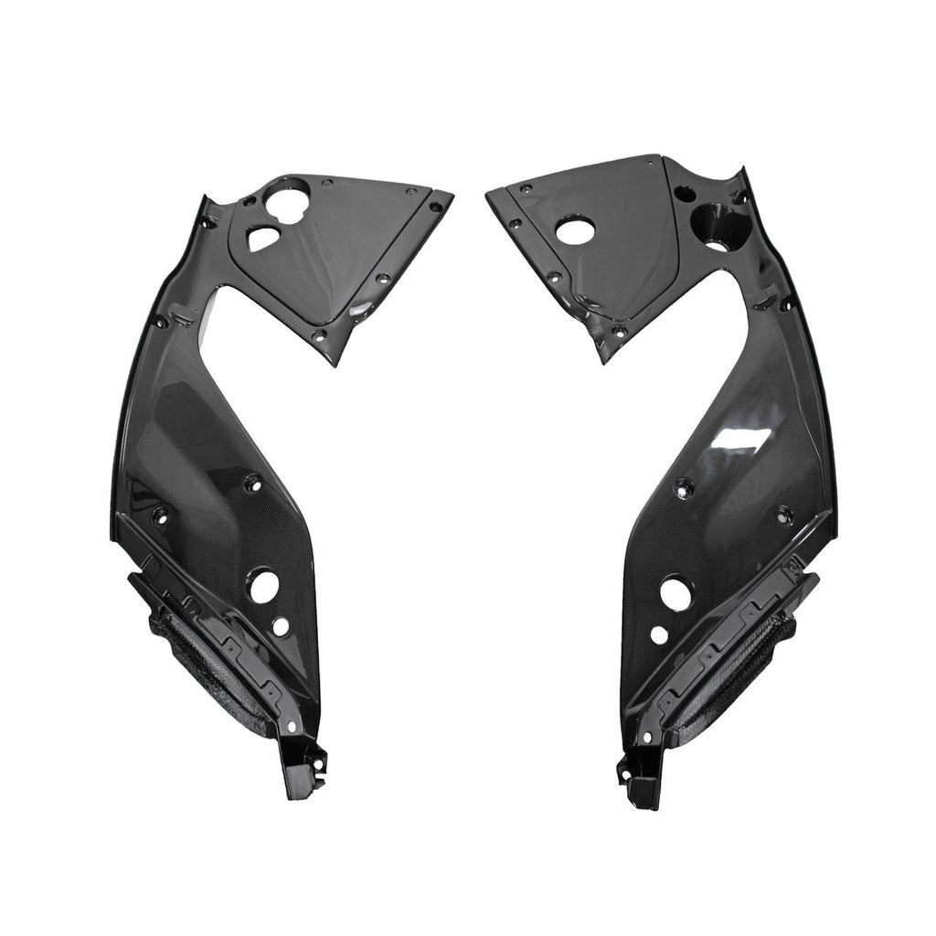 Carbon Fiber Right and Left Engine Cover Panels - Ferrari 812 Superfast