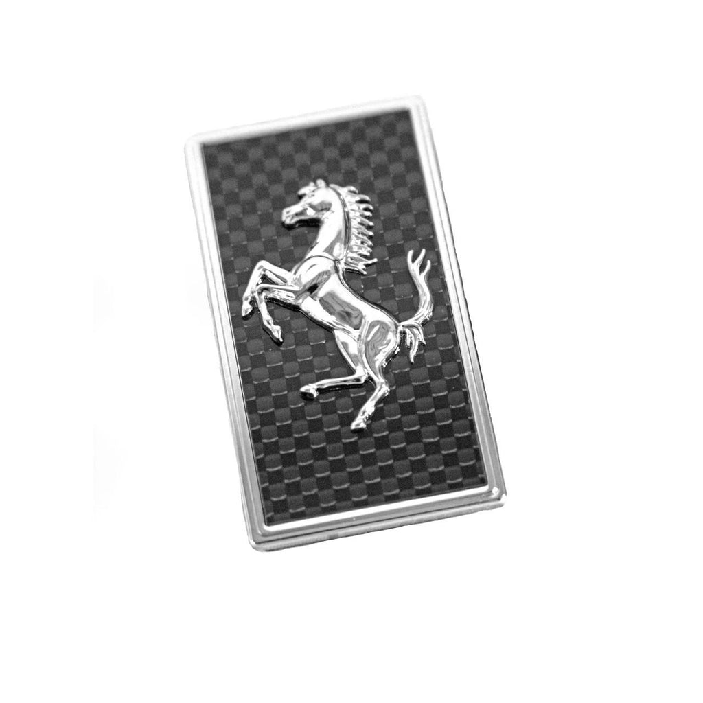 Carbon Fiber Hood Badge - Ferrari 488 Pista