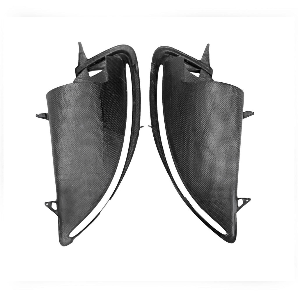 Carbon Fiber Headlight Housing Bezels Matte Finish - Ferrari F430