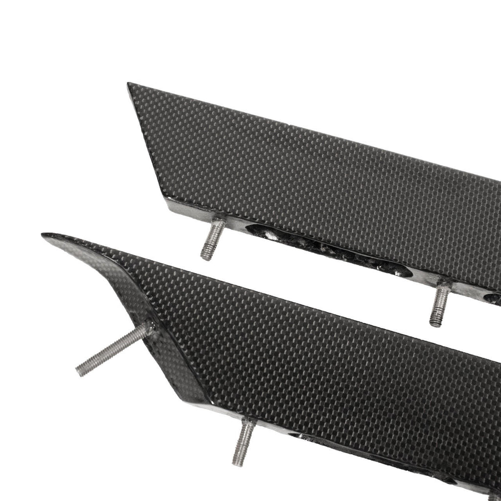 Carbon Fiber Front Fender Side Strakes/Blades Aston Martin Vantage V12