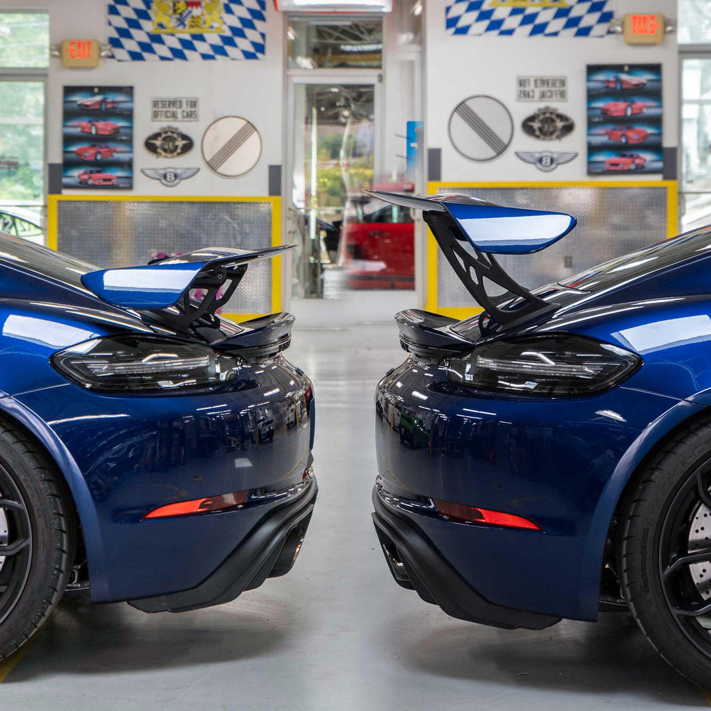 Fabspeed Porsche 981/718 Cayman GT4 Monoblock Wing Risers (2015 ...
