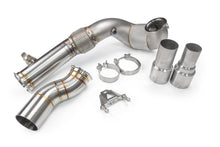 Load image into Gallery viewer, JDY 130mm catted Downpipe for MQB 2.0TSI