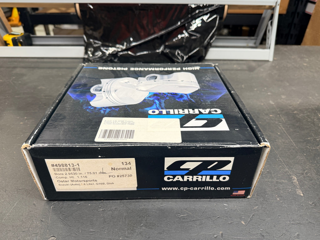 CP HD Forged Pistons Suzuki G16B 75mm 9.5:1 90mm Stroke OPEN BOX