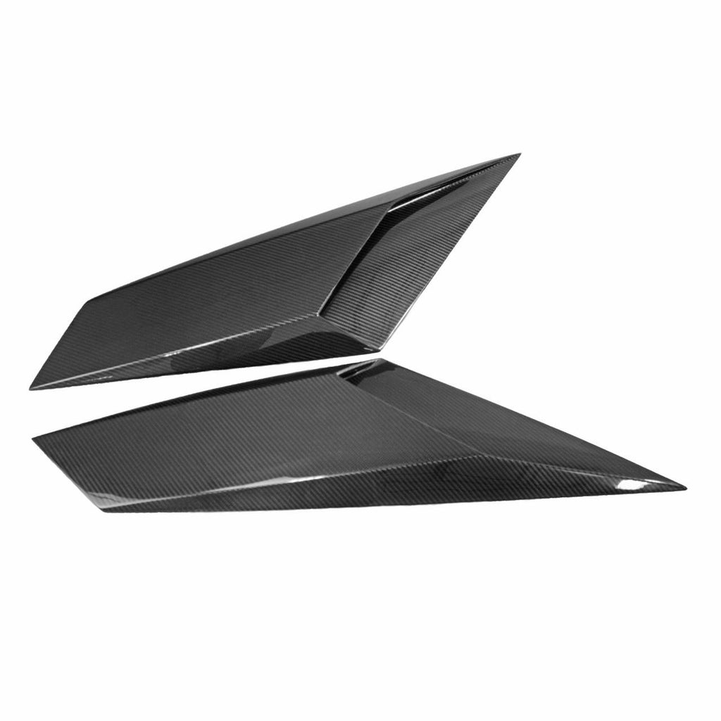 Carbon Fiber S Large Engine Air Intake Panels - Lamborghini Aventador