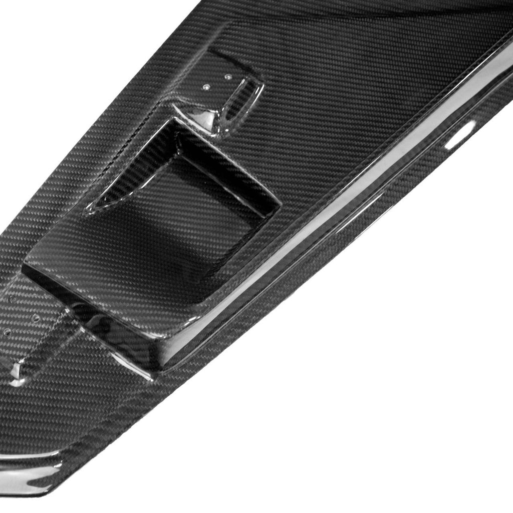 Carbon Fiber SV Style Large Engine Air Intake Panels - Lamborghini Aventador