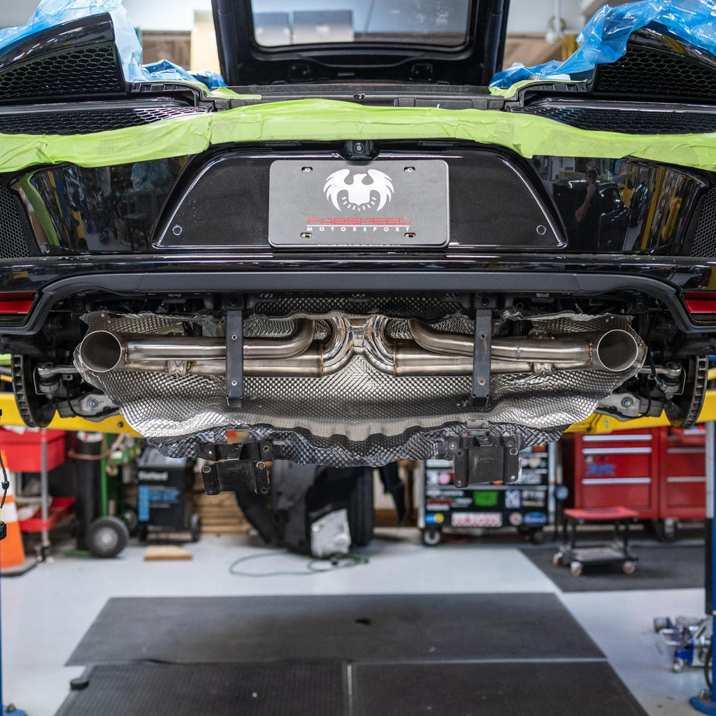 Fabspeed McLaren GT Valvetronic X-Pipe (2020+)