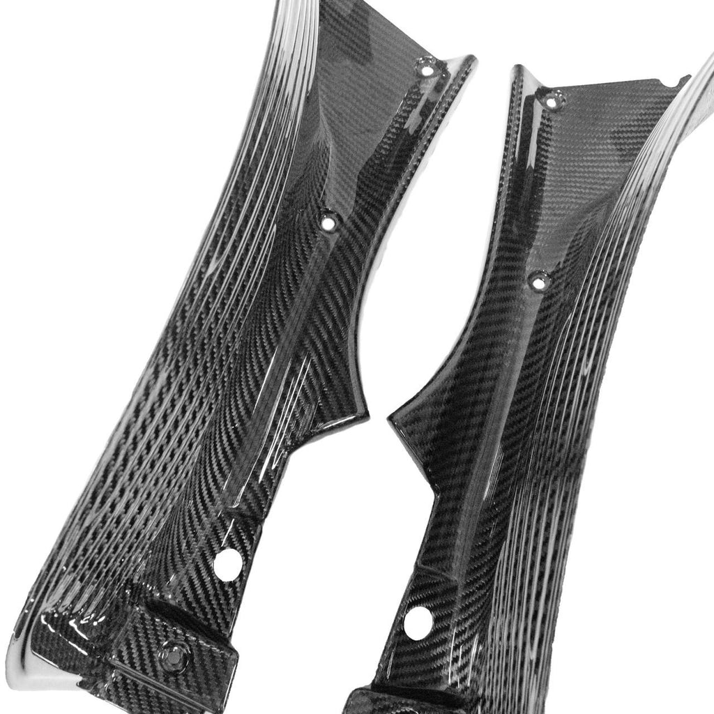 Carbon Fiber Door Fender Shields McLaren MP4-12C