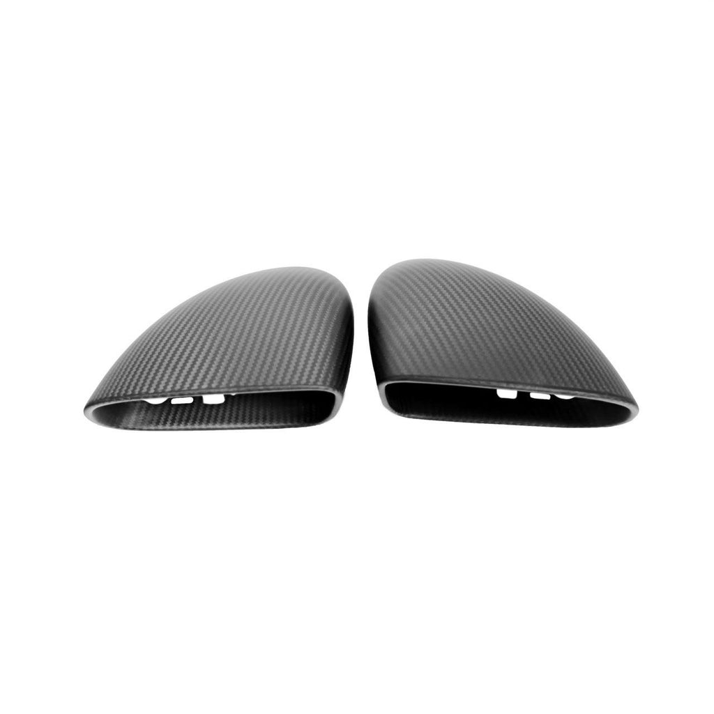 Carbon Fiber Mirror Housings with Matte Finish - McLaren MP4-12C